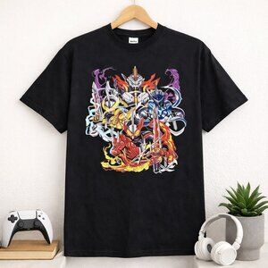 Kamen Rider Saber Main Riders Graphic Tee | Tokusatsu Anime Fan Shirt
